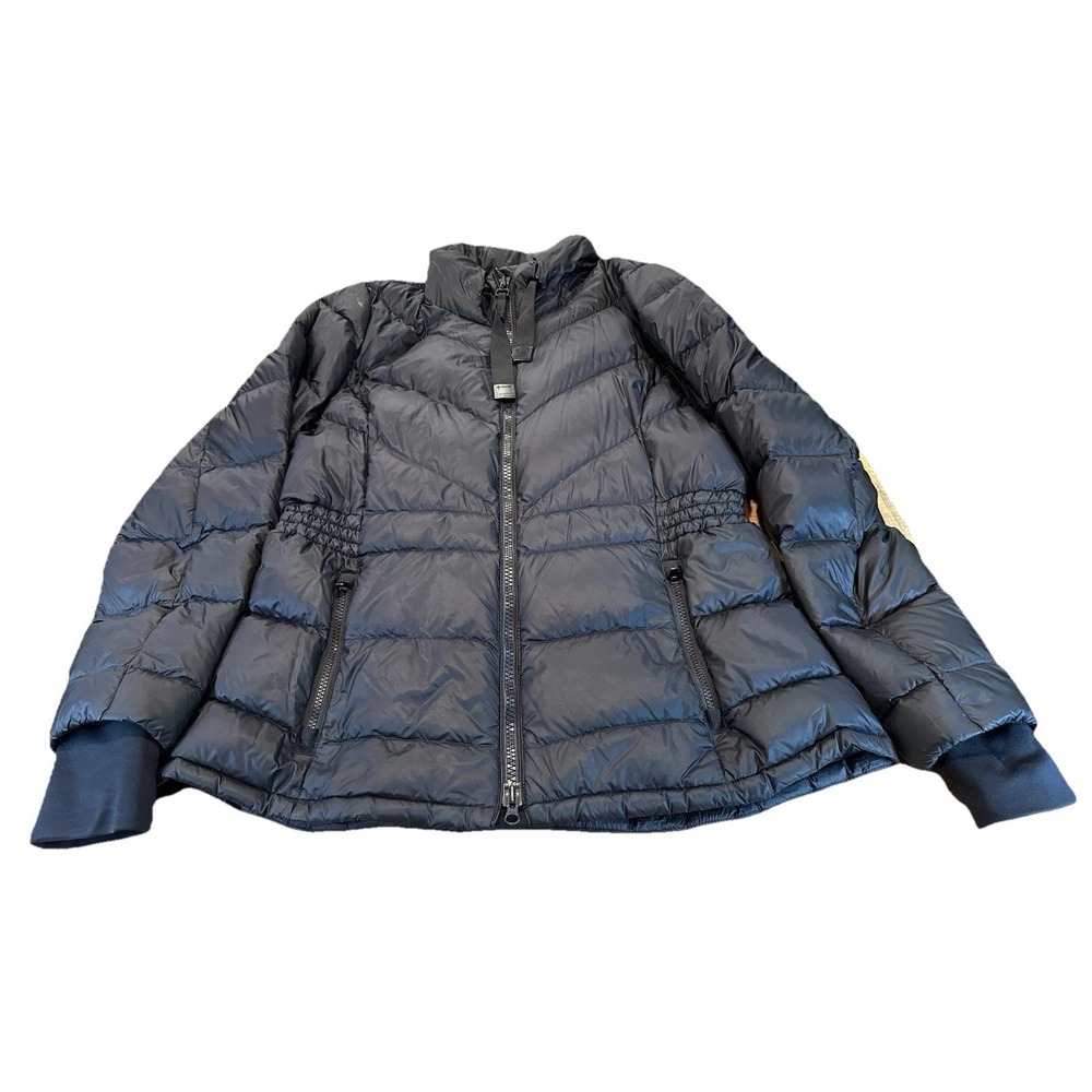 Athleta Womens Banner Peak Down Jacket Puffer Goose Down Thumbholes Size XL